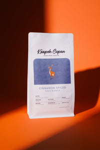 Cinnamon Spiced Medium Roast Honduran Coffee - RFA and Fair Trade Certified - Kaapeh Copan Coffee Roasters